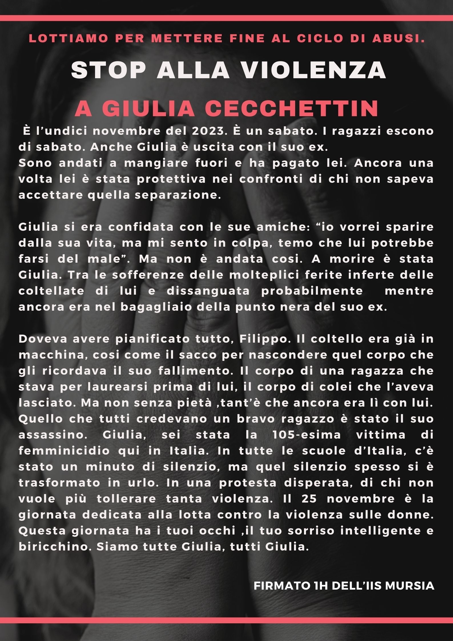 Lettera a Giulia
